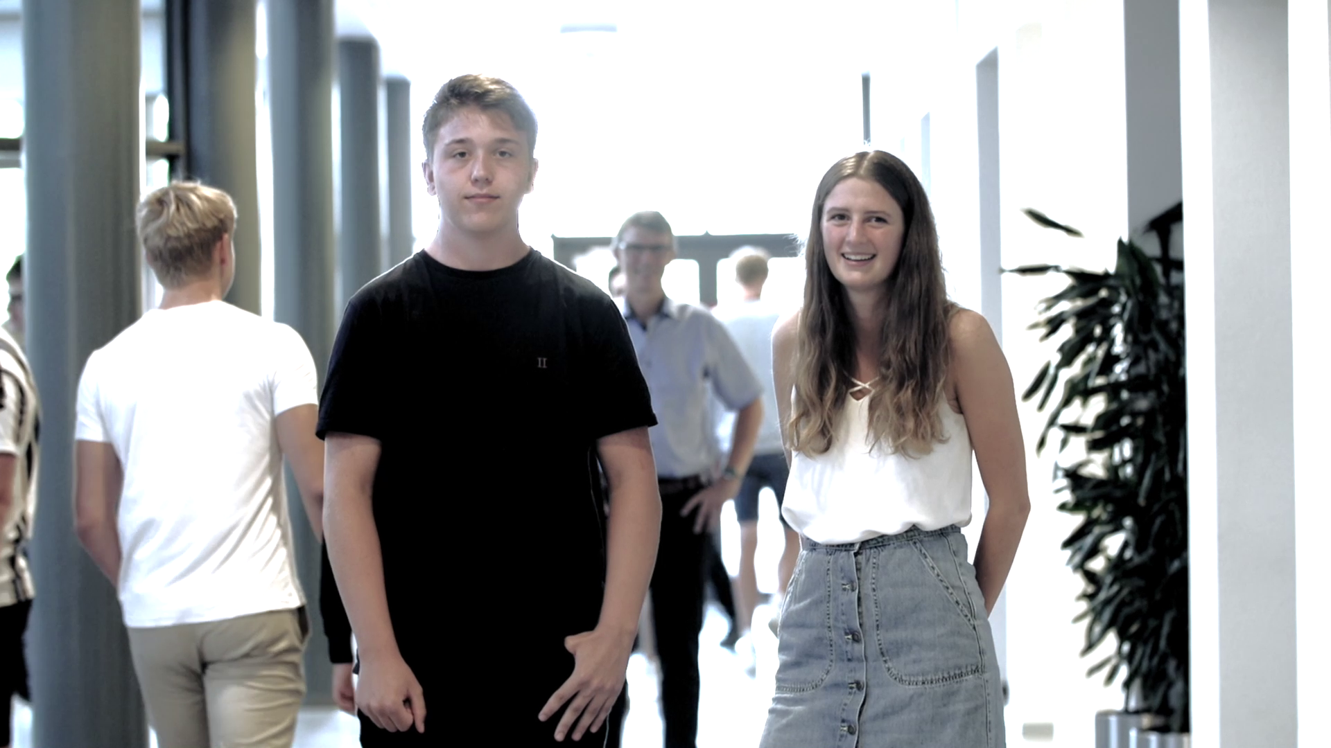 Elever på skole